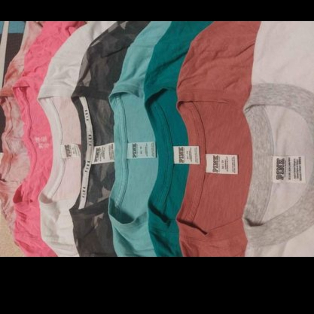 PINK t-shirt bundle size XS